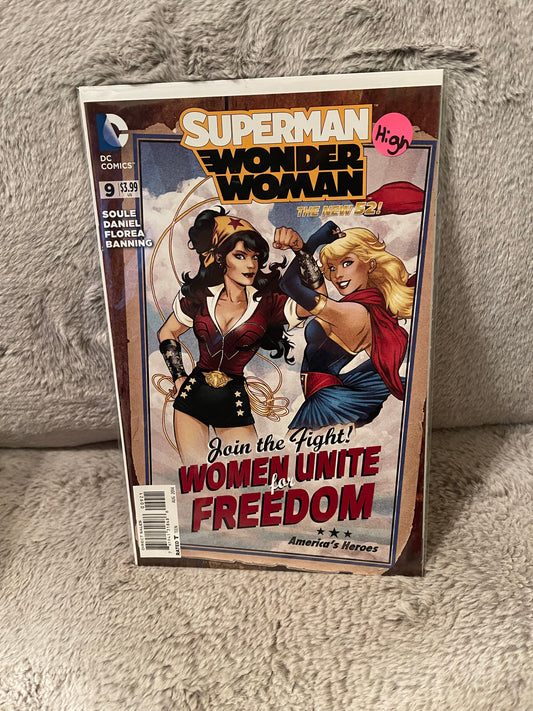 Superman Wonder Woman 9 Bombshells Variant