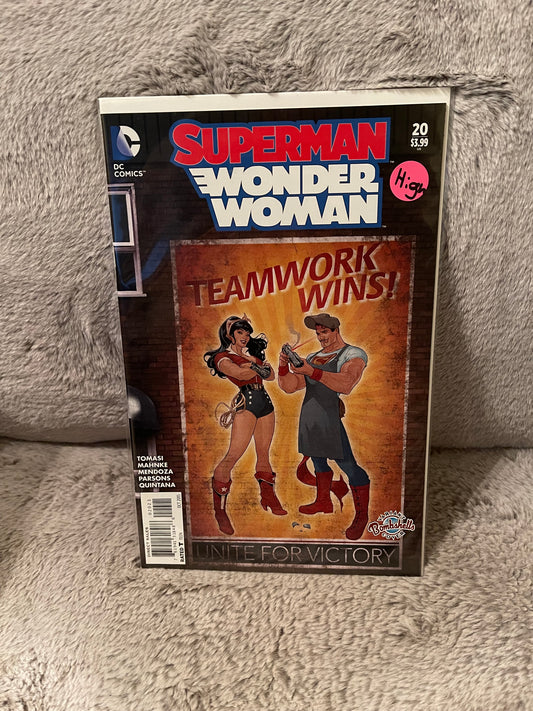 Superman Wonder Woman 20 Bombshells Variant