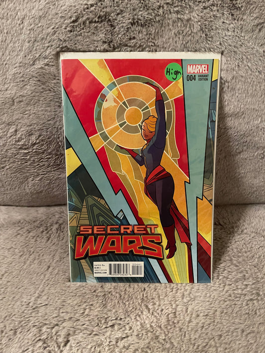 Secret Wars 4 Erica Henderson Variant