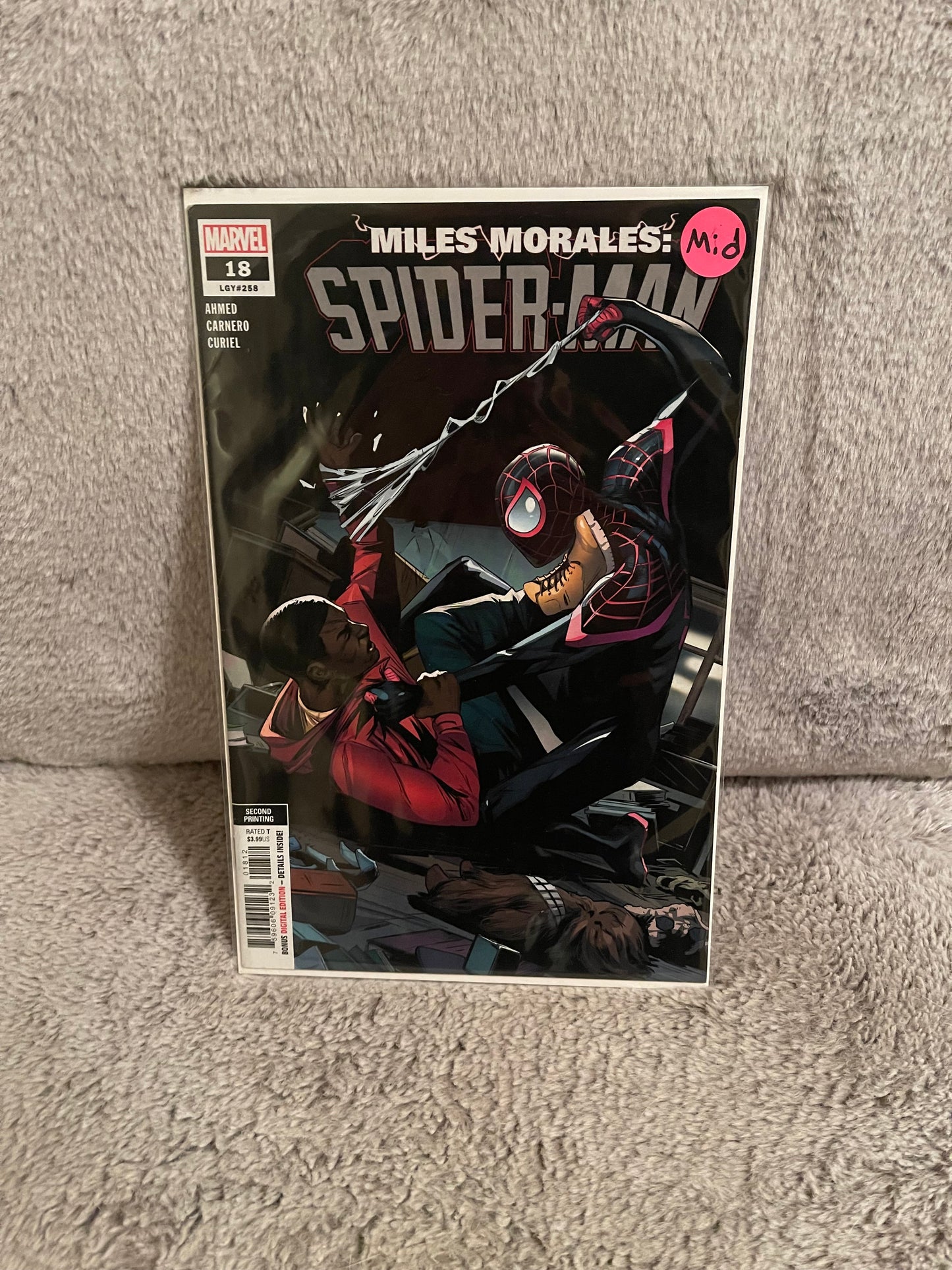 Miles Morales Spider-Man 18 Second Printing Variant