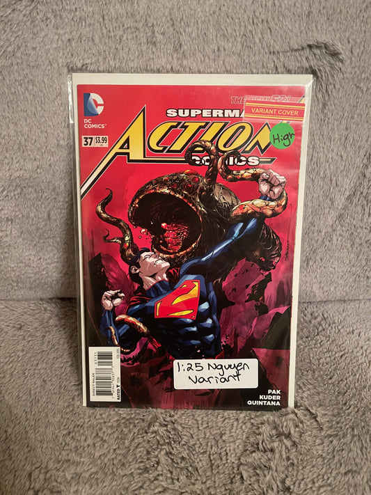 Action Comics 37 1:25 Nguyen Variant