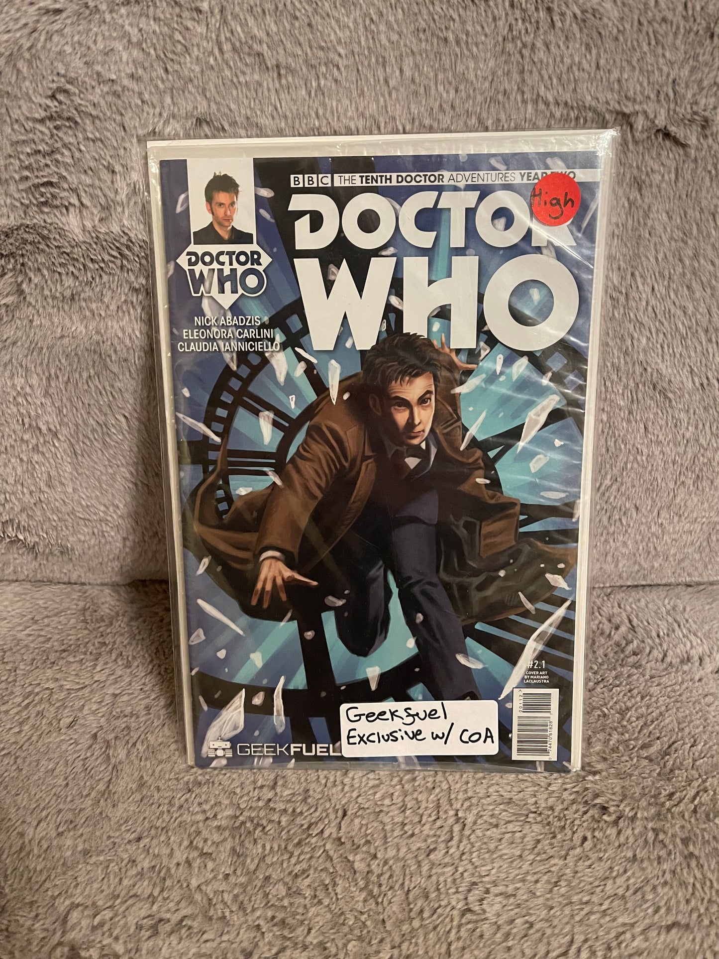 Dr. Who Tenth Doctor Year Two 2.1 Geek Fuel Exclusive W/ COA (Bagged)