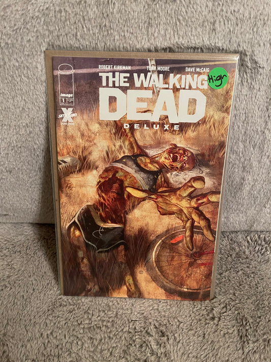 Walking Dead Deluxe 1 Tedesco Variant