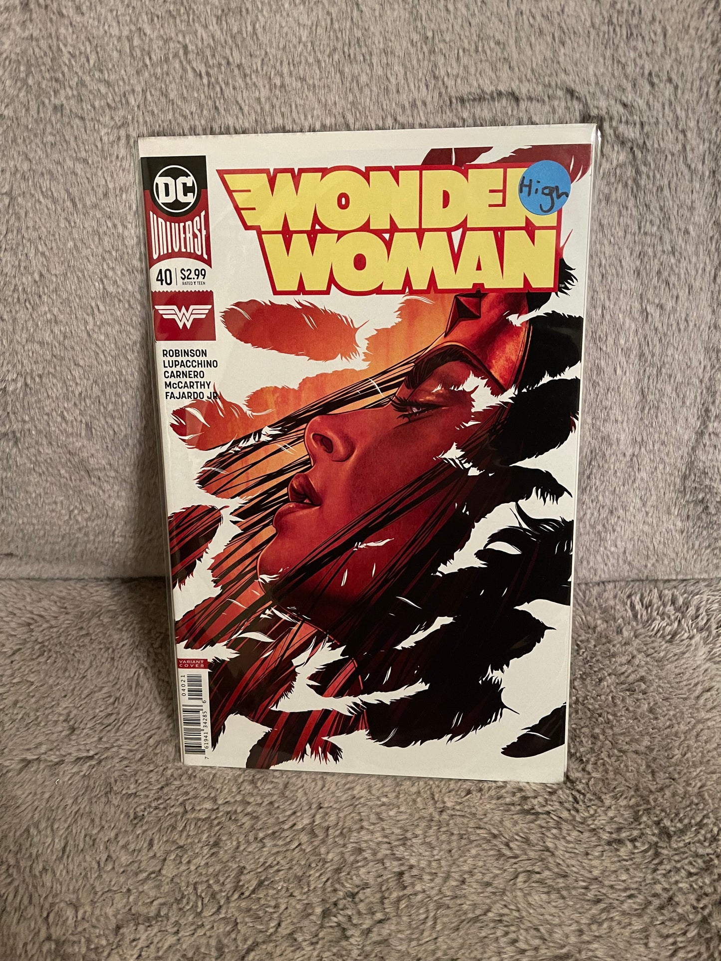 Wonder Woman 40 (2018) Frison Variant