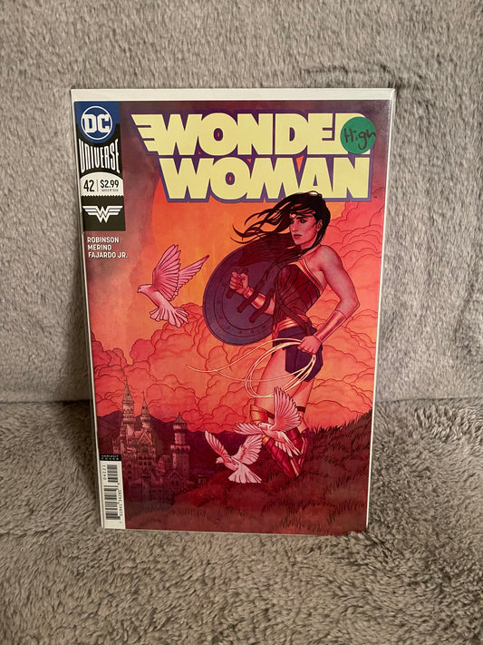 Wonder Woman 42 (2018) Frison Variant