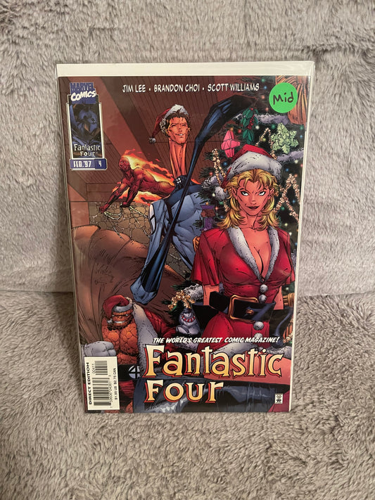 Fantastic Four 4 (1997) Christmas Variant