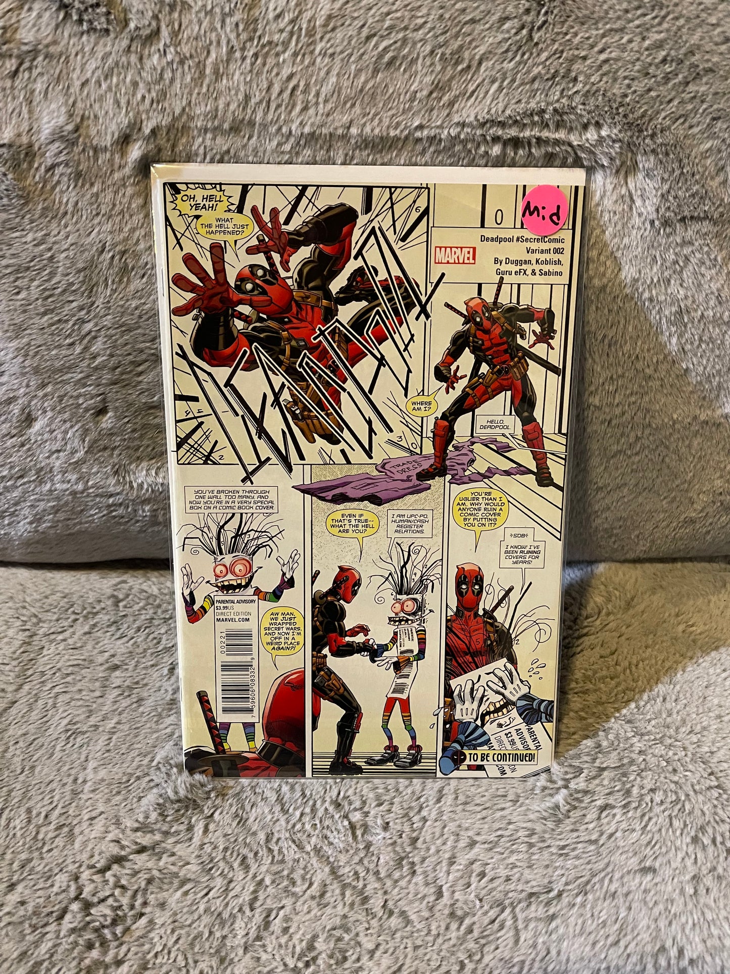 Deadpool 2 Koblish SecretComic Variant