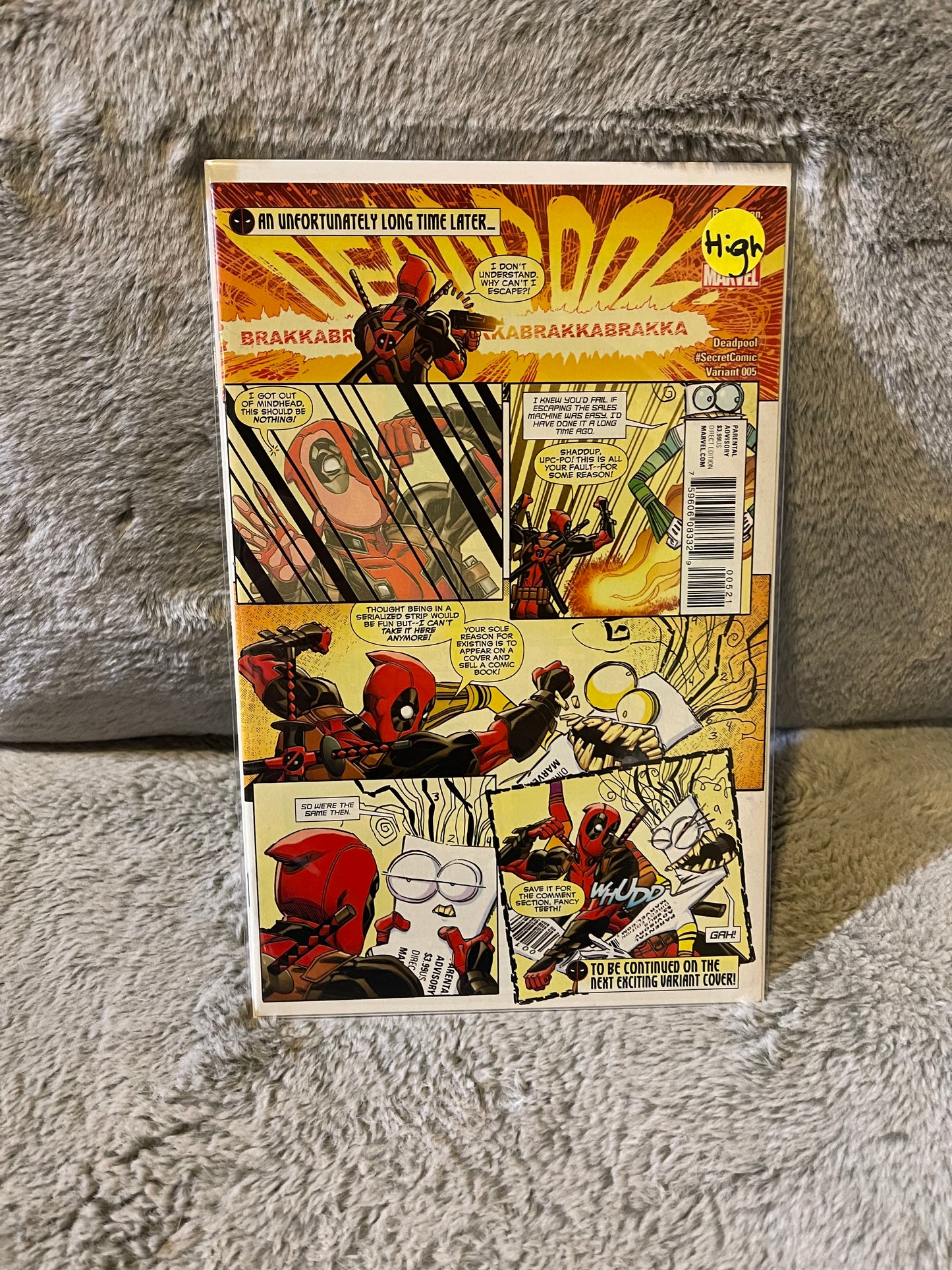 Deadpool 5 Koblish SecretComic Variant