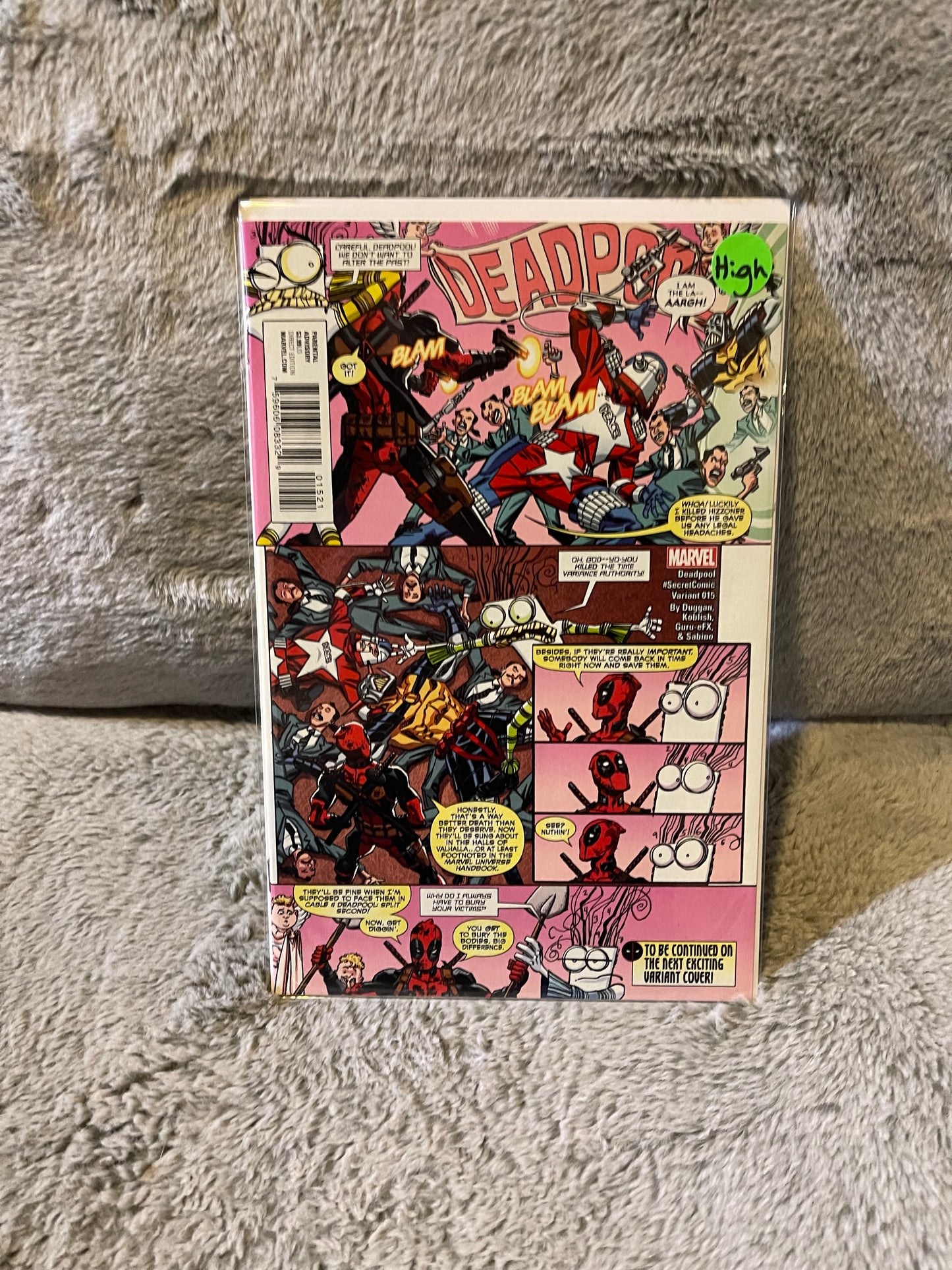 Deadpool 15 Koblish SecretComic Variant