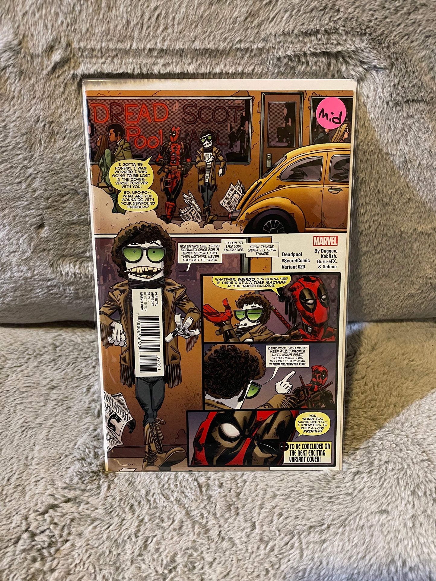 Deadpool 20 Koblish SecretComic Variant