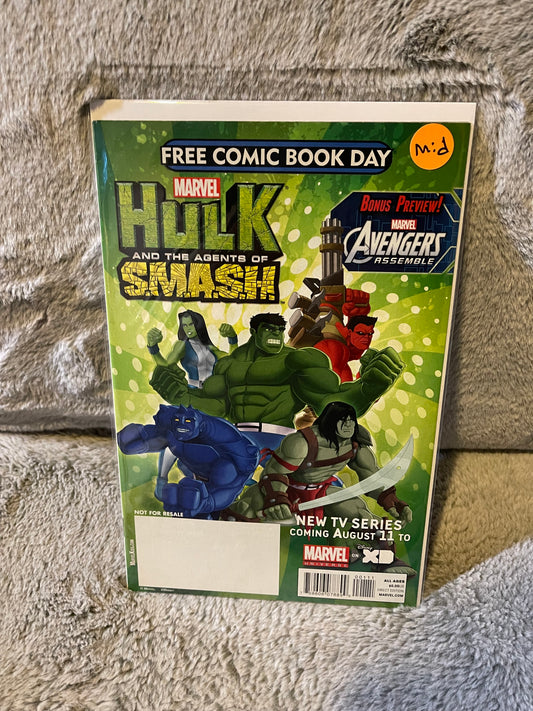 Hulk and the Agents of S.M.A.S.H. Avengers Assemble FCBD 0